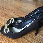 ZARA  Brown Quilted Pumps Photo 2