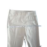 Loft  Riviera Marisa Off White Cropped Career Dress Pants‎ Size 10 Photo 7