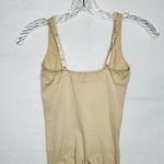 Assets By Spanx Women's Bodysuit Nude Sz Large Adjustable Straps Nylon/Spandex Tan Photo 6