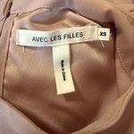 Avec Les Filles ANTHROPOLOGIE  Tie Front Long Sleeve Blouse Size XS Photo 4