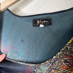 Johnny Was Biya Womens Sleeveless Silk Maxi Dress Multicolor Size Medium Photo 4