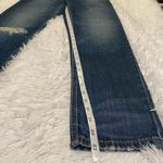 Everlane  The High Rise Cheeky Straight Jean in Distressed Blue Size 25 Photo 8