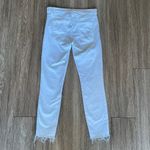 Current/Elliott The Stiletto Skinny Jeans Released Hem White Sugar Ankle 26 Photo 10