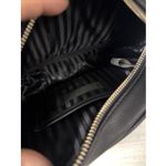 Victoria's Secret  Faux Leather Tassel Black‎ Gold Quilted Fanny Pack Bag Belts Photo 6