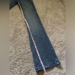Jill Stuart flare chevron stripe denim cotton jeans 90s, 100% cotton, size 4 Photo 9