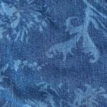 Talbots Women's Wide Leg Crop Jeans Size 14 Floral Denim Blue TENCEL - NWT Photo 8