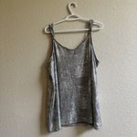Torrid Top Women 3X Silver Liquid Shine Tank Cami Metallic Women’s Photo 6