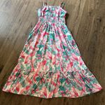Grace Karin  Maxi Dress Large Smocked Resort Photo 0