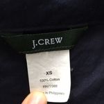 J.Crew Navy Blue Cotton Dress, Sz XS Photo 5