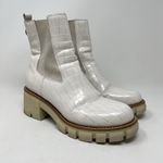 Vintage Havana  Baltimore Off White Lug Sole Chelsea Ankle Boots Women’s Size‎ 9 Photo 1