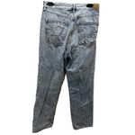 American Eagle  Highest Rise 90s Boyfriend Jeans Womens Size 10~Distressed Plaid Photo 1