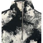 Cotton Citizen  The Ibiza Small Mini Tie Dye Long Sleeve Dress Graphite Splatter Photo 5