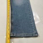 NWT Creative Soul Jeans Womens 7/8 28x22 Blue Light Wash Faded Straight Leg Size 28 Photo 5