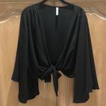 Tyche Tie Front Blouse Photo 0