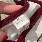 Zaful Maroon Bathing Suit Top with Adjustable Straps (Size M) Photo 4