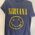Target Nirvana Graphic Tee in Blue and Yellow Photo 0