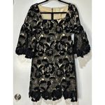 Mestiza New York Vivienne Floral Minidress Black Size XS/SM NWT Elegant Romantic Photo 1