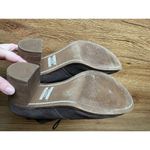 Toms  Brown Suede Block Heel Ankle Booties Size 8.5 Photo 4