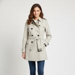 Burberry Authentic  London Marystow Trench Coat  6 17” p2p Honey/Beige $1,995 EUC Photo 0