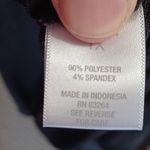 Westport 1962  womens 1X snazzy black top metallic shine Photo 5