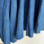 Solace London Lewis Asymmetric Paneled Denim Dress Photo 9