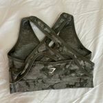Gymshark Adapt Camo Seamless Sports Bra in Green Photo 2