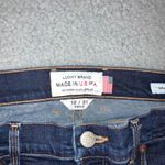 Lucky Brand Jeans Women 12 31 Ankle White Oak Cone Denim Dark Wash Pants Photo 8