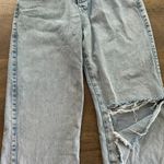 ZARA straight leg high rise jeans Photo 0
