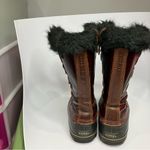 Sorel Joan of Ark Premium red leather boots size 8.5 Photo 7