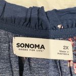 Sonoma 🆕  Navy Floral Dress Size 2X Photo 5