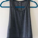 Lululemon Pace Perfect Tank In Heathered Black Photo 0