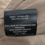 Lamarque Edusa Leather Zipper Vest Jacket Tan Khaki Moto Western Size S Photo 10