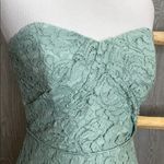 J.Crew  Mint Lace Overlay Strapless Kelsey Dress 2 Photo 1