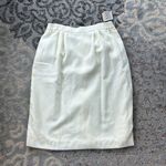 Vintage Executive Collection Blazer & Skirt Set Cream 14 Photo 11