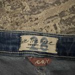 We The Free Blue Denim CRVY Distressed Jean Shorts Size 28 US Photo 3
