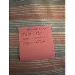 Marine layer  Weekend Hoodie Multi Stripe Beach Casual‎ Small Cotton Blend Photo 3