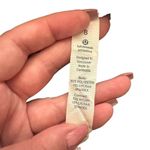 Lululemon Wunder Under Crop II Full-On Luon Golden Goddess Cashew Sz 8 Photo 6