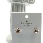 Kate Spade New York Gold Plated Rose Patin Rise and Shine Cubic Zirconia Stud Photo 3