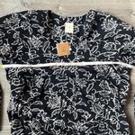 NEW Sole Norfolk cotton Maxi Dress Black Size L Photo 10