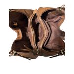 Coach  Madison Carlyle Smooth Leather Hobo Shoulder Bag – Saddle Brown Photo 2