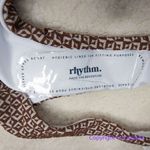 Rhythm NEW . Free People Geo high cut Cheeky bikini bottom coco , size M Photo 7