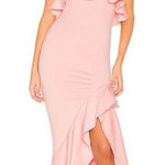 Revolve Lovers + Friends Chandler Gown in Light Pink Size XS NWT Photo 0