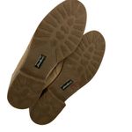 Eddie Bauer  Womens Tan Suede Lace-Up Ankle Boots Size 8.5 Faux Fur Lining Casual Photo 5