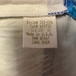 Mica Vintage Strapless Bustier Mini Dress Island Palms 8 Green Photo 4