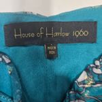House of Harlow 1960 x REVOLVE Viana Maxi Dress in Teal Floral Multi Blue Photo 6