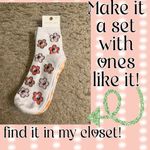 American Eagle  Outfitters Brown AE Smiley® Face '90s Crew Socks Photo 6