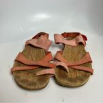 Ahnu Sananah thong sandals orange white casual women’s size 9 boho trendy Photo 2