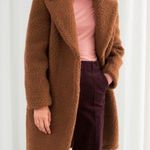 & Other Stories NWOT - & Other Stories Faux Shearling Teddy Coat Size 2 Photo 0
