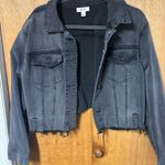 Style & Co Black Jean Jacket  Photo 0