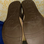 STRIVE Silver Tan Sandals with Modern Minimalist Design Size 11.5 Photo 9